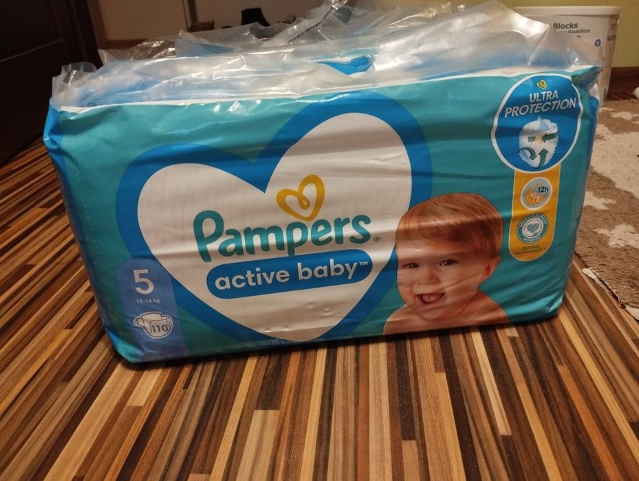 Pampers active baby 5 110 szt.