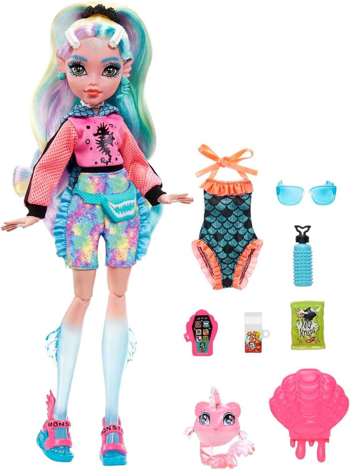 Монстер Хай Лагуна Блю Monster High Lagoona Blue HHK55