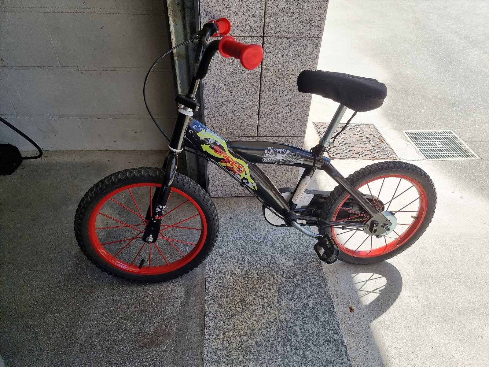 bicicleta criança roda 16