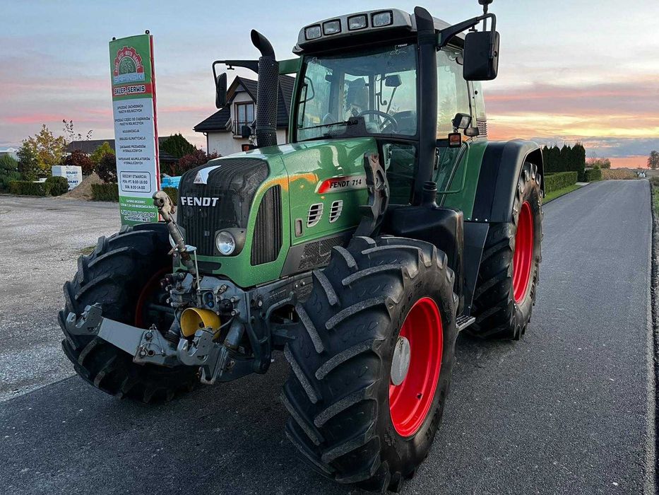 Fendt 714 Vario TMS Com 3 2009 Rok Tuz Wom Rok Adaptacja 716, 712