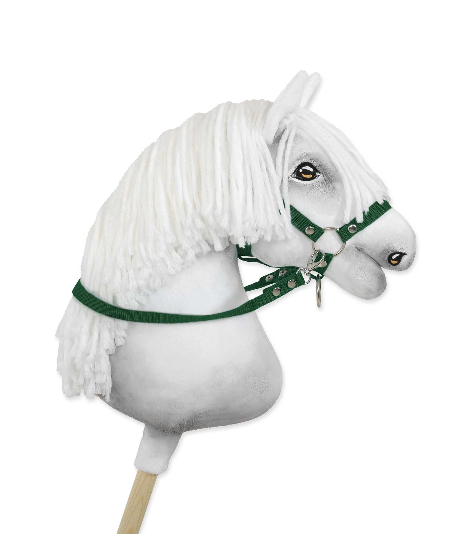 Wodze dla konia Hobby Horse – butelkowa zieleń!