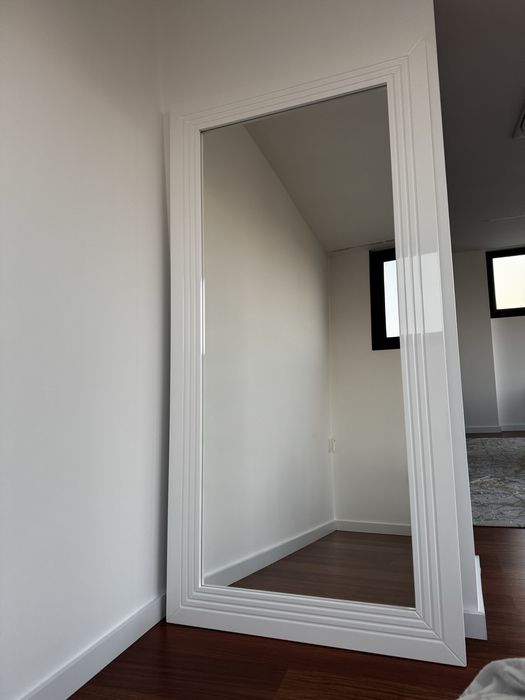 Espelho Lacado branco alto brilho