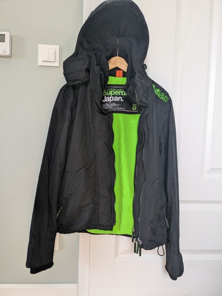 SUPERDRY kurtka windcheater wiatrówka Japan rozm S
