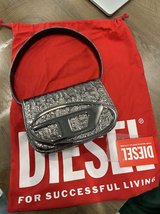 Сумка Diesel 1dr silver ОРИГІНАЛ б/у