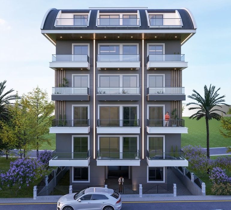 Апартаменты в новом ЖК,Авсалар,Алания,Турция