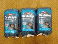 3 x Pantsy huggies  dry nites 4-7 lat (17-30kg)