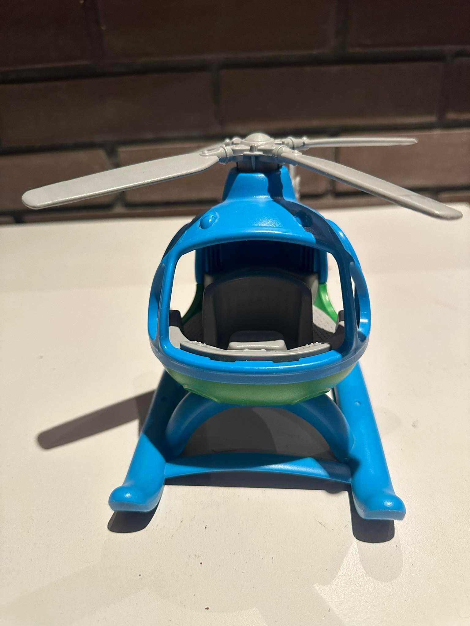 Zabawkowy helikopter pojazd do zabawy dla dzieci Green Toys