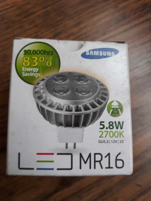 Żarówka Samsung LED  5.8W MR16