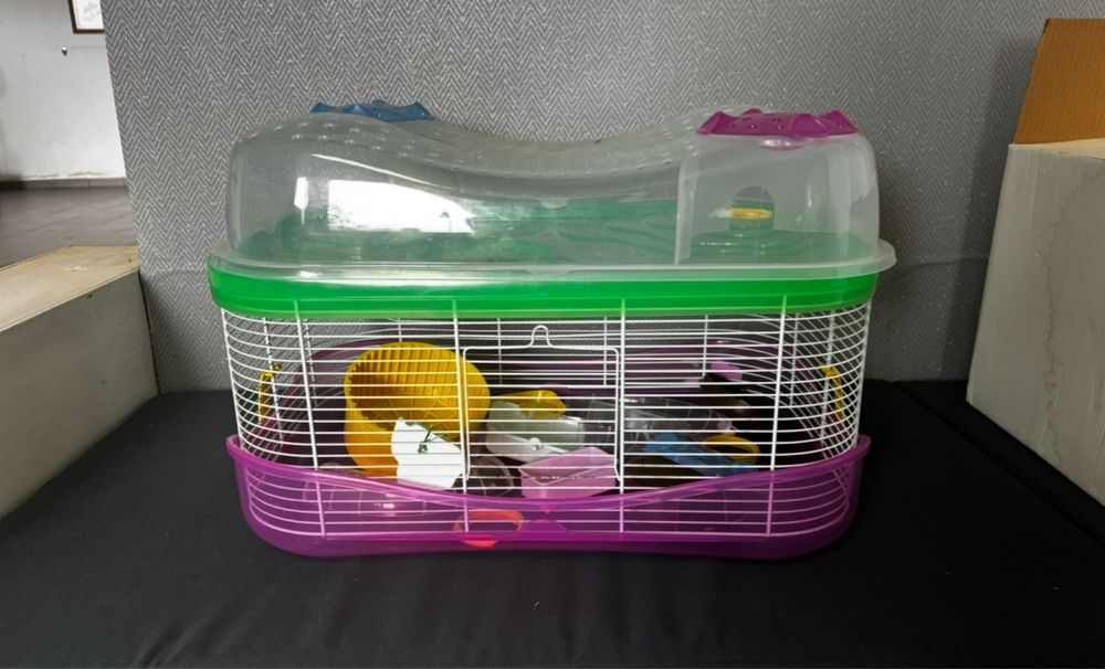 Gaiola hamster.