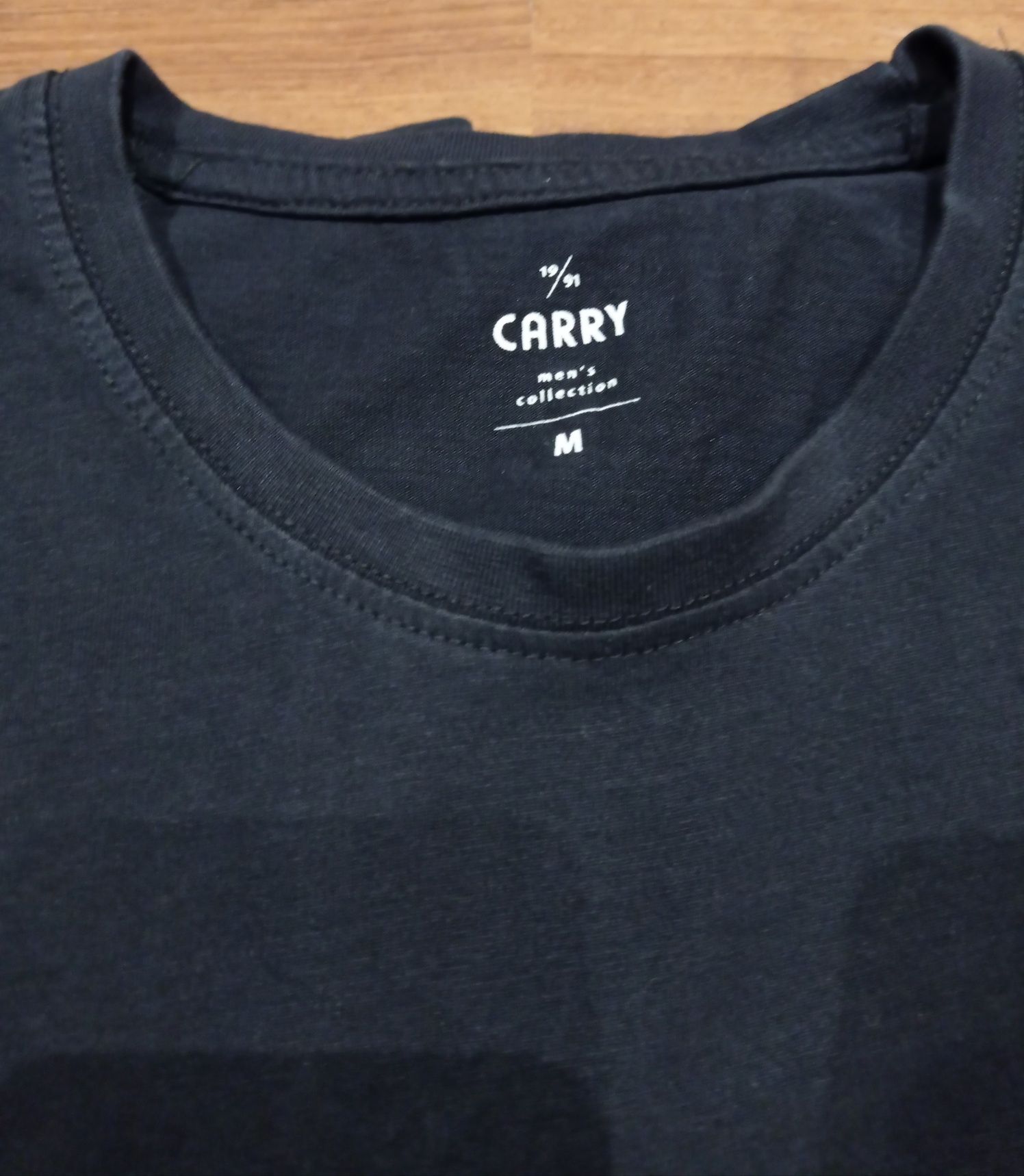 T-shirty koszulki męskie CARRY czarny i oliwkowy M