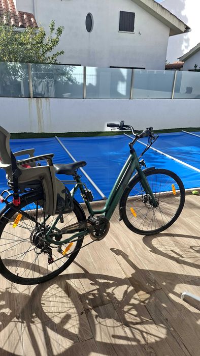 Bicicleta citadina elétrica berg