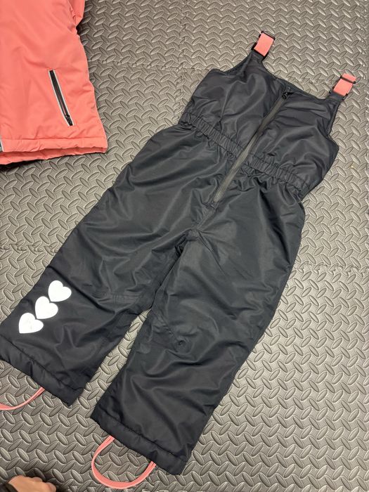 Зимовий комбінезон waikiki 2-3 роки 92-98 см напівкомбінезон і куртка