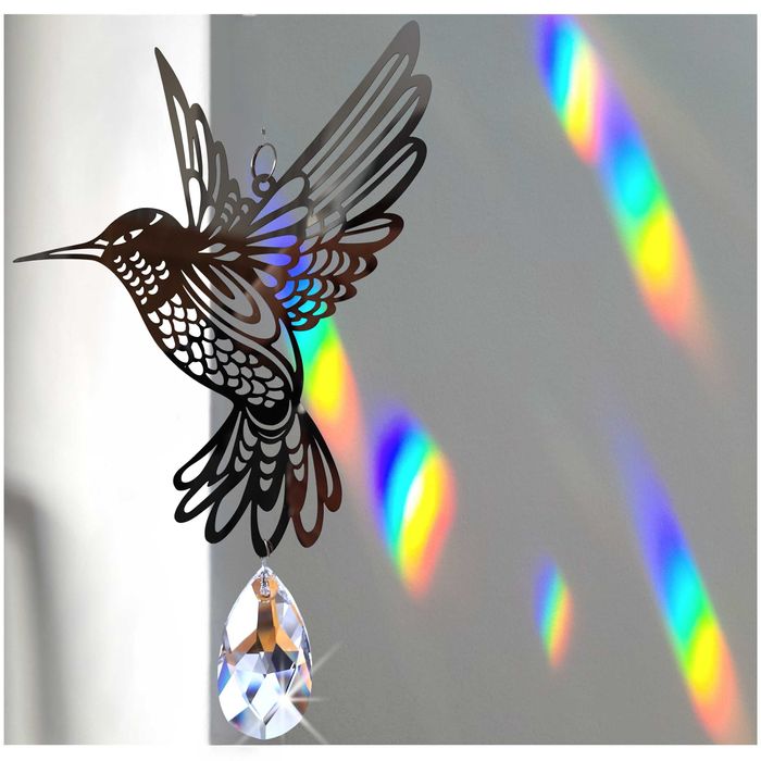 Łapacz Snów Słońca Zawieszka do Okna Koliberki KRYSZTAŁY ROBI TĘCZE!!!