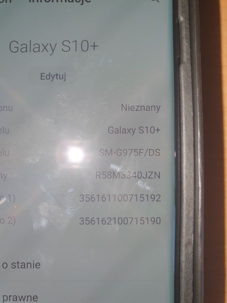Galasy s10 1Tb plus Huawei brand 7