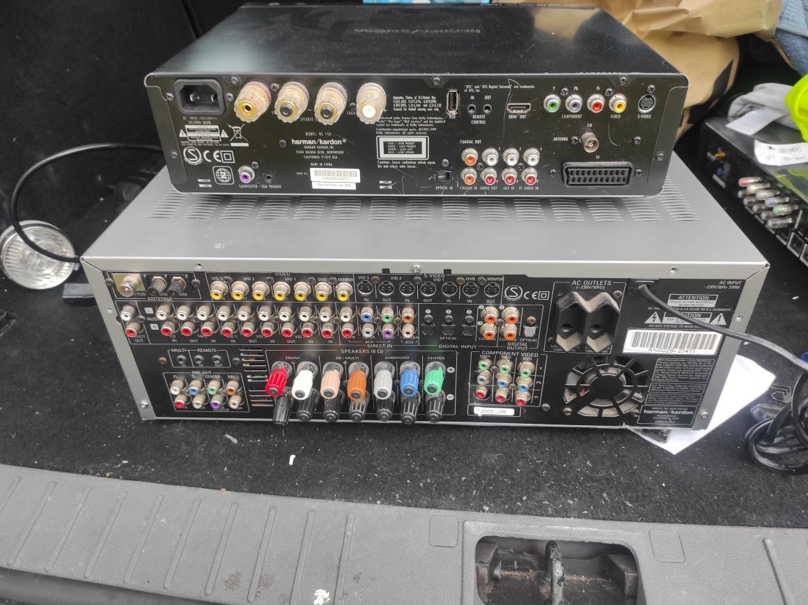 Amplituner i wzmacniacz Harman Kardon Avr 335 i HS 150