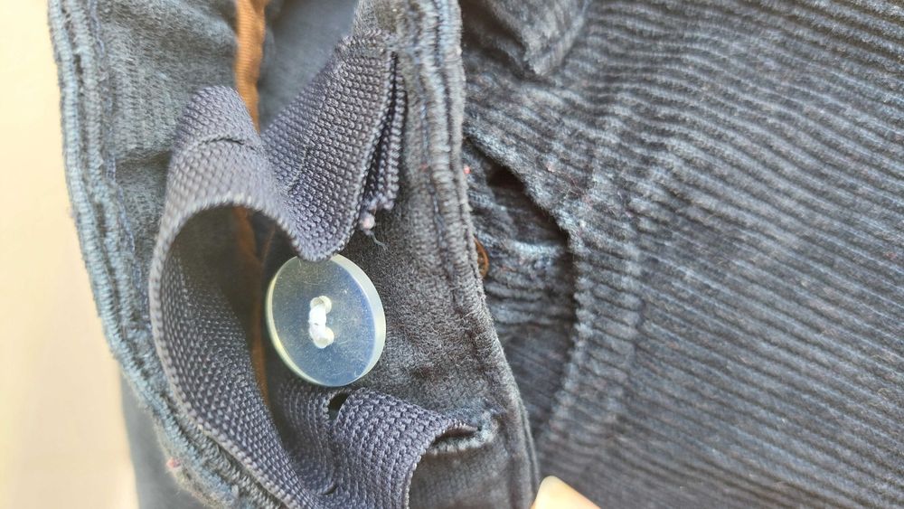 Calça de bombazine menino 3/4 anos