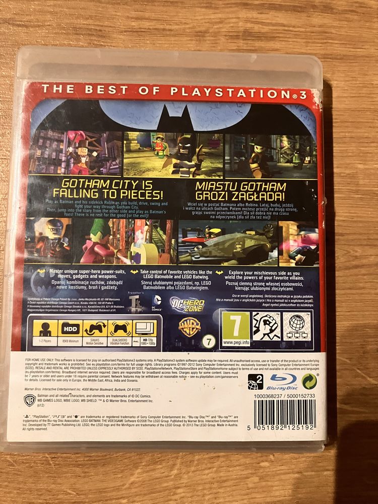LEGO Batman The Videogame gra PS3