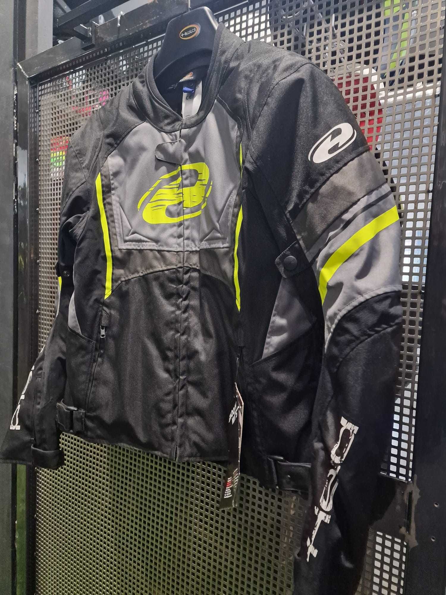 Kurtka tekstylna Held Baxley Top Black/Neon Yellow `L GRATISY!