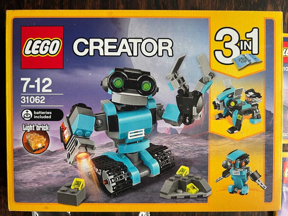LEGO CREATOR 3 em 1 : 31062 : Robot Explorador