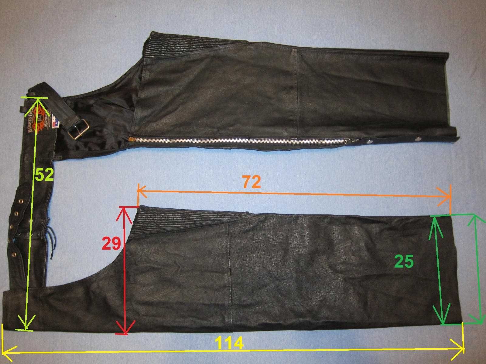 Продам Чоловічі Шкіряні Штани Чапси BikerS Gear Australian XL