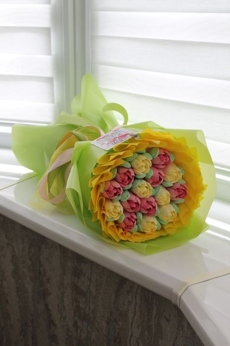 Зефірні букети/зефірні квіти/ зефірні композиції