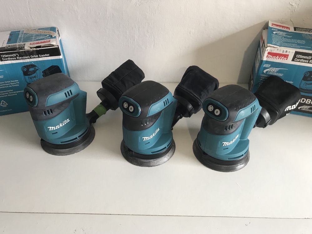 Акумуляторна ексцентрикова шліфмашина Makita DBO180Z з Англії