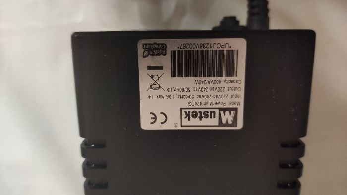 Бесперебойник (ИБП) Mustek PowerMust 424EG (400ВА)