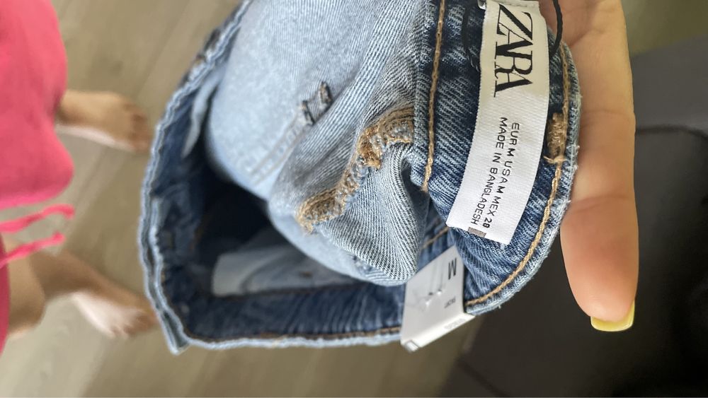 Джинсовые шорты женские Zara
