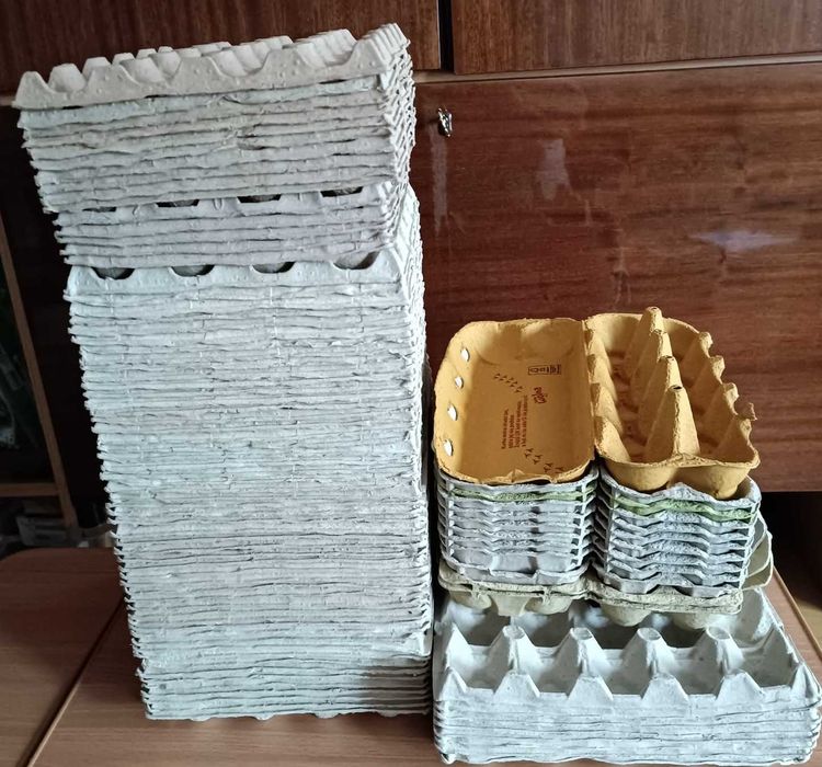 Kartonowe wytłoczki na jajka 70 szt wytłaczanek na 15 jaj 20 szt na 10