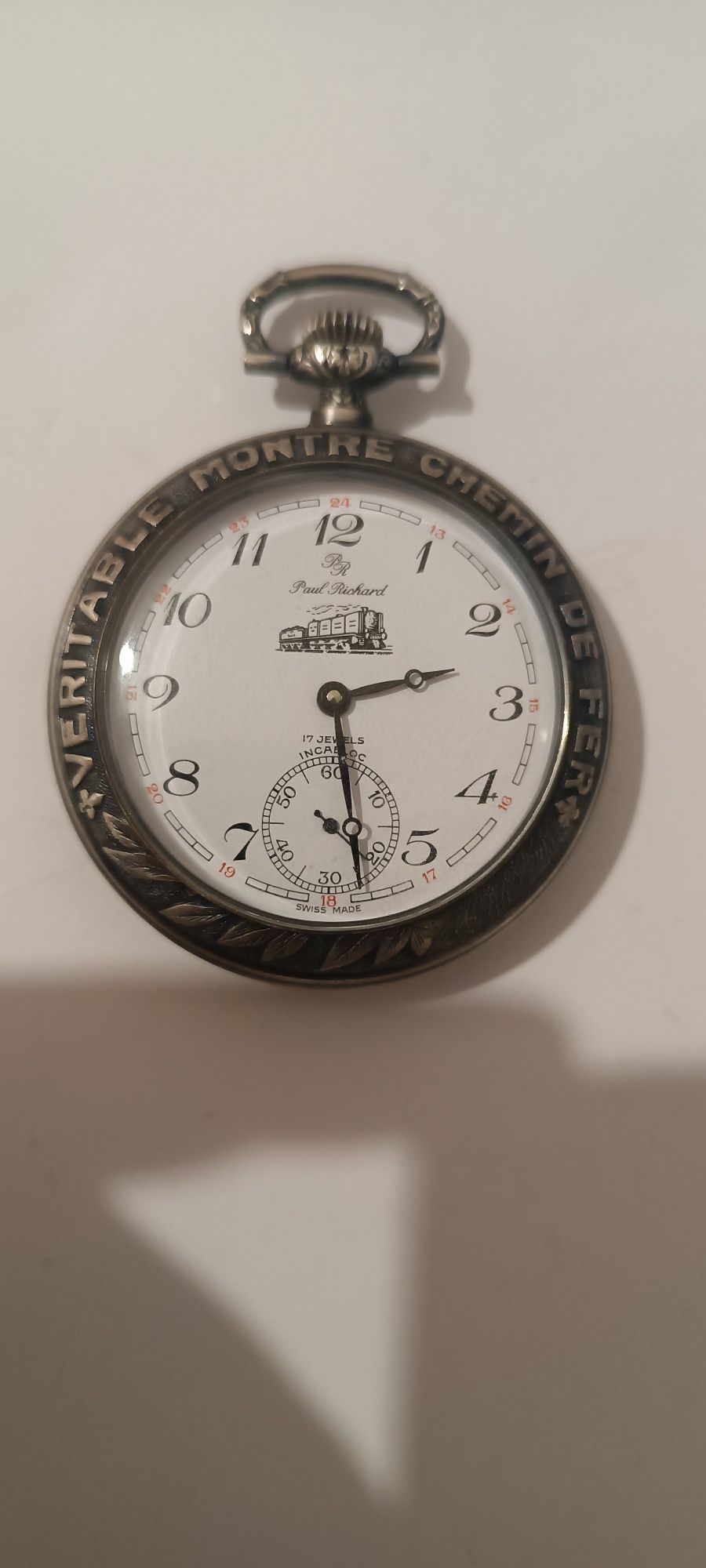 Paul Richard Veritable Montre Chemin De Fer