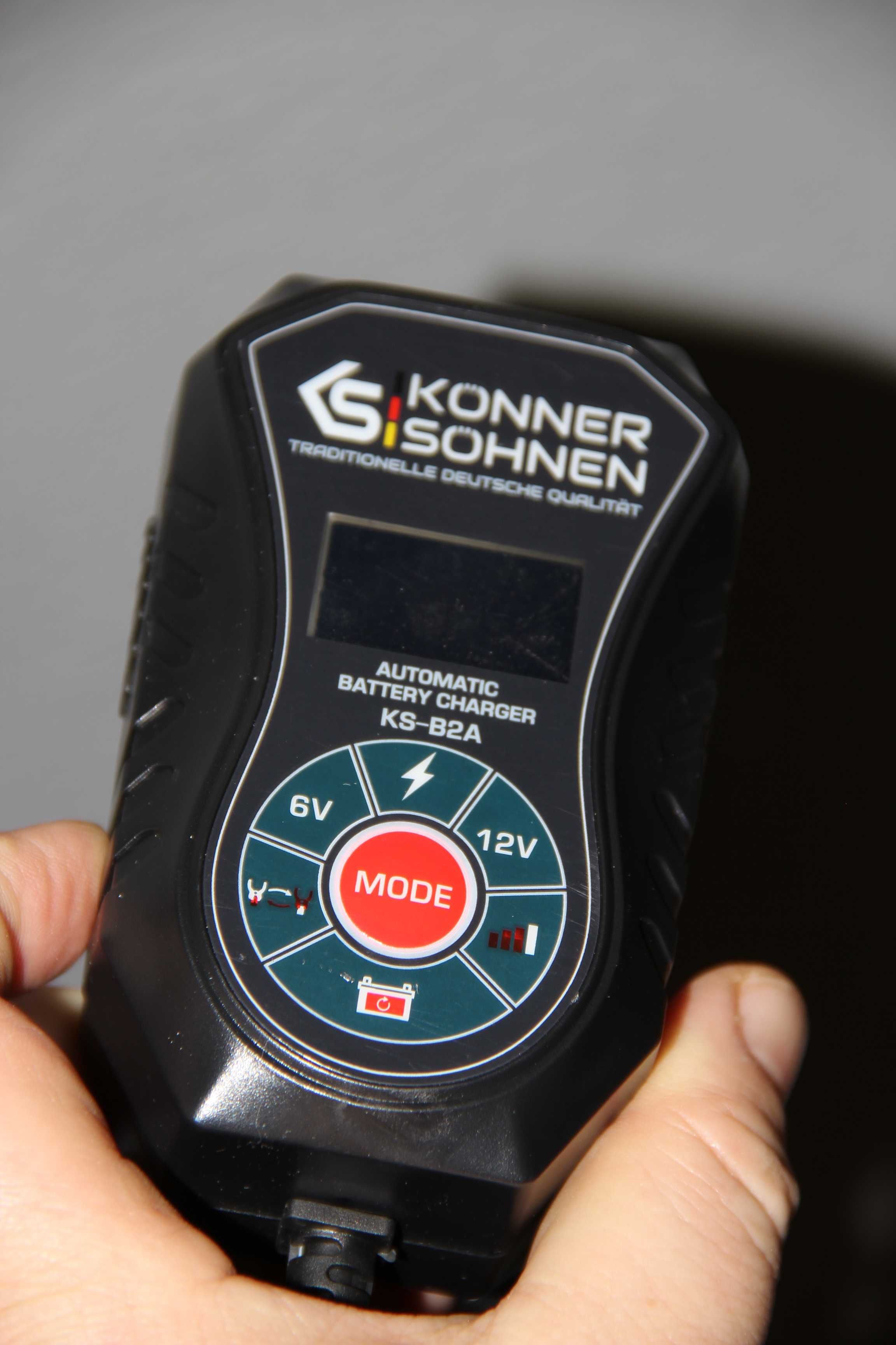 Автоматична зарядка Könner&Söhnen KS-B2A для акумуляторів до 45 А-год