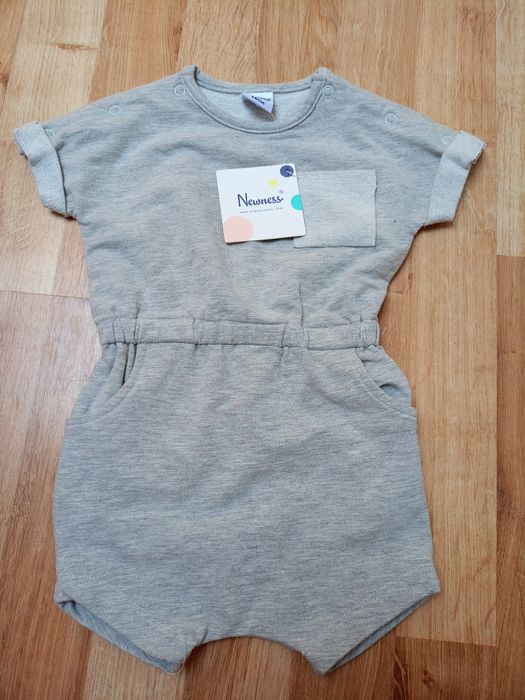 Nr252) kombinezon krótkie spodenki dla dziewczynki 6 m-cy 68