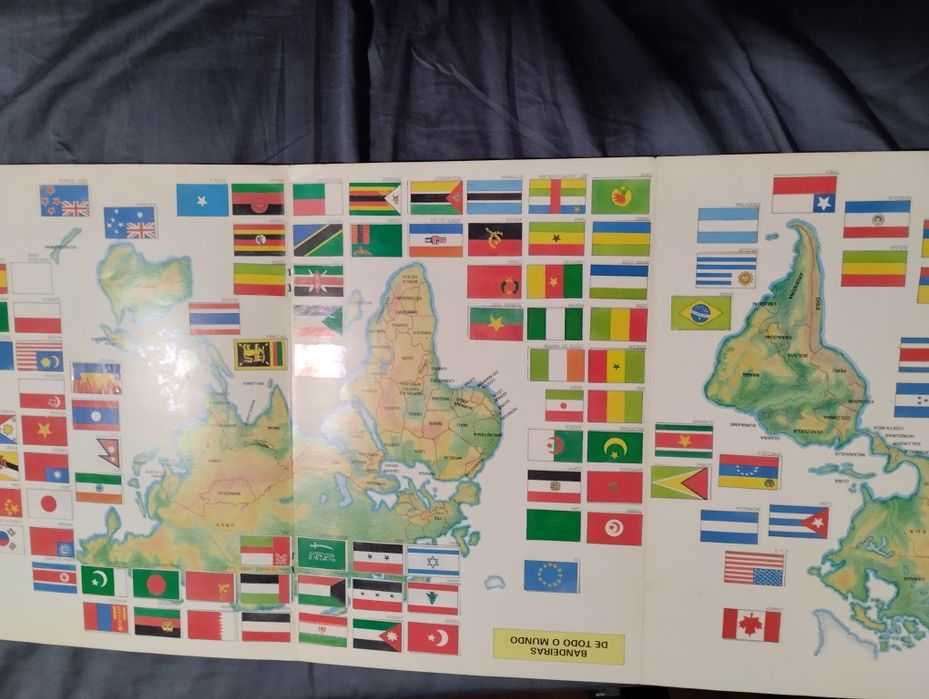 Atlas das bandeiras de todo o mundo