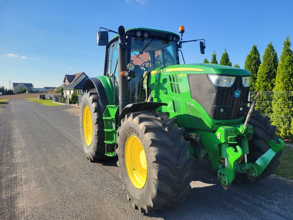Ciągnik John Deere 6170m 6190r Klima'TUZ'Pneumatyka 6210r case fendt