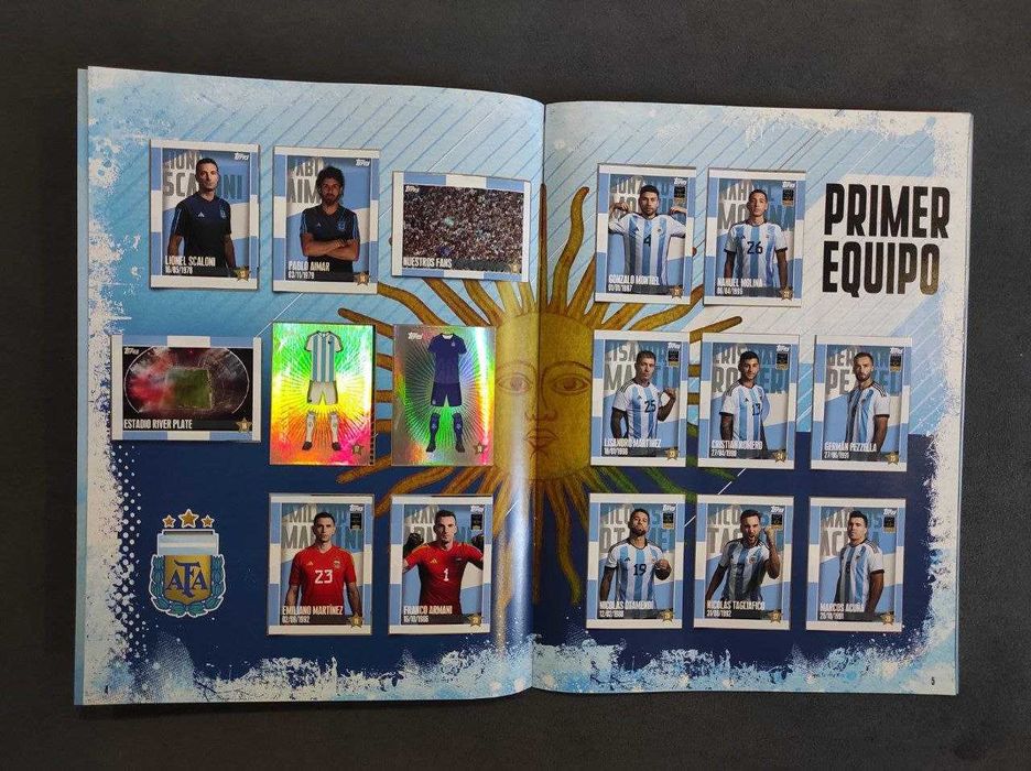 Topps AFA Argentina Official Sticker Album