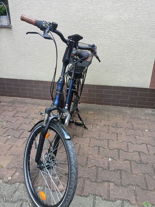 Sprzedam używany uniwersalny rower elektryczny 24 cale