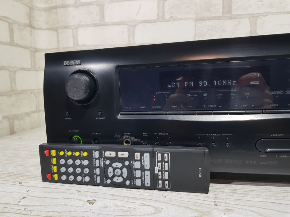 5.1 AV ресивер DENON AVR-1509, HDMI,*5x110 Вт, б/у з Німеччини+1шт.