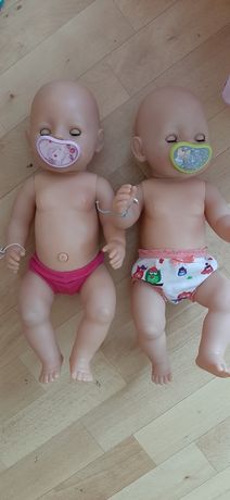 2 куклы Baby Born, аксессуары, одежда.