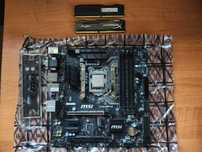 Zestaw płyta główna LGA1151 + procesor i5-6600K + pamięć RAM 16 GB
