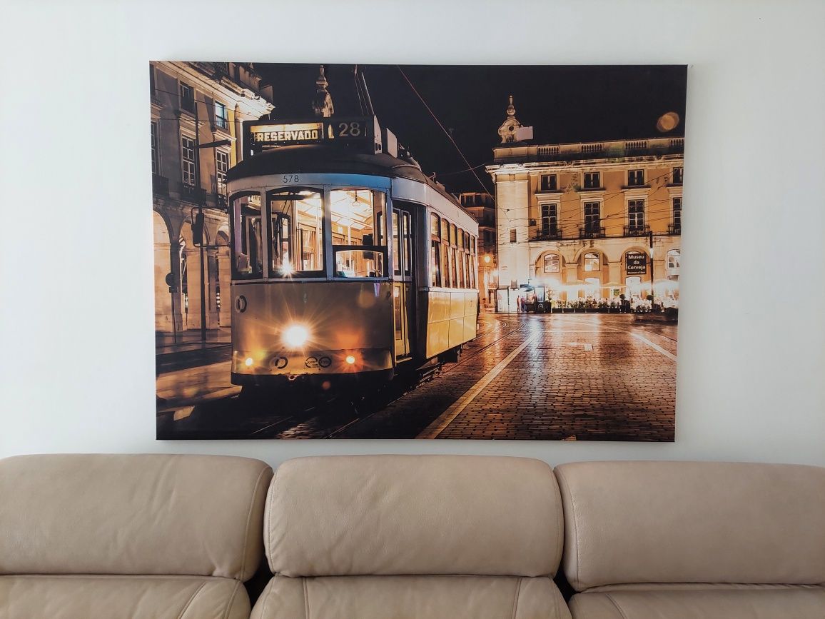 Tela Eletrico 28 Lisboa 140x100 cm