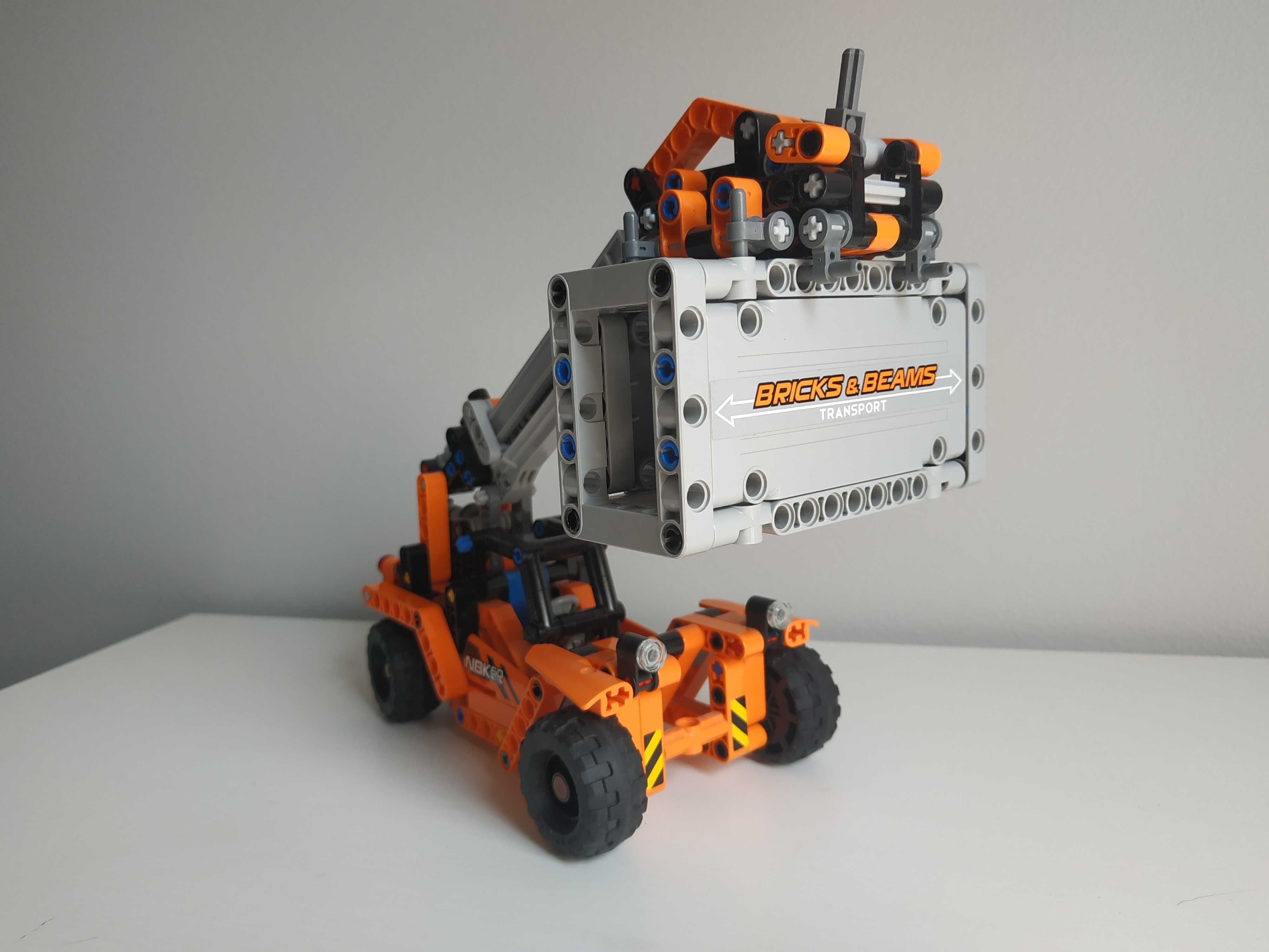 Klocki LEGO 42062 Container Yard Kontener ciężarówka