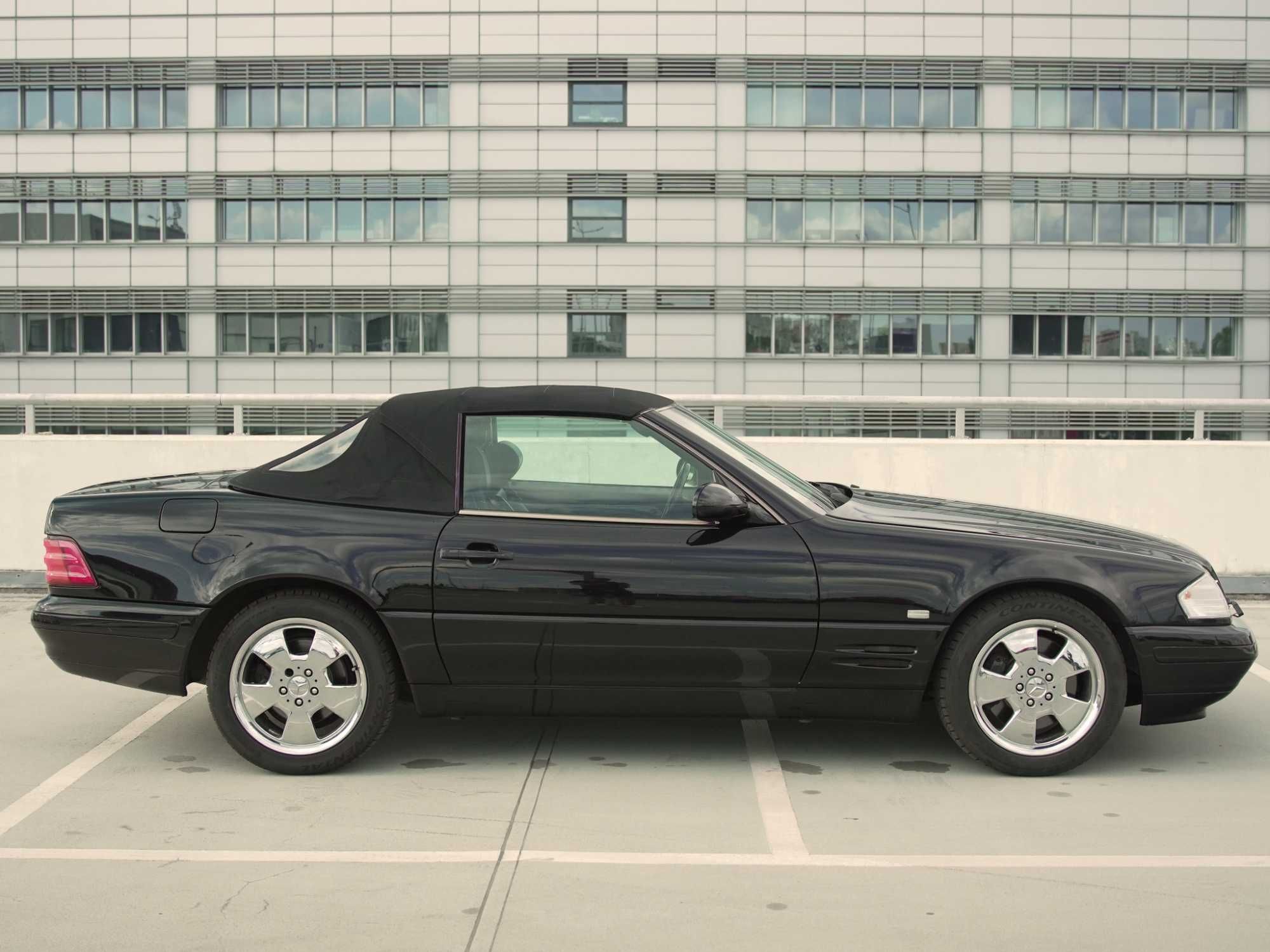 Mercedes-Benz SL Mercedes SL500 czarny, niski przebieg, zadbany