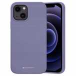 Etui do iPhone 13 mini Mercury Silicone lawendowe