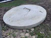 Pokrywa betonowa, 75 cm średnica