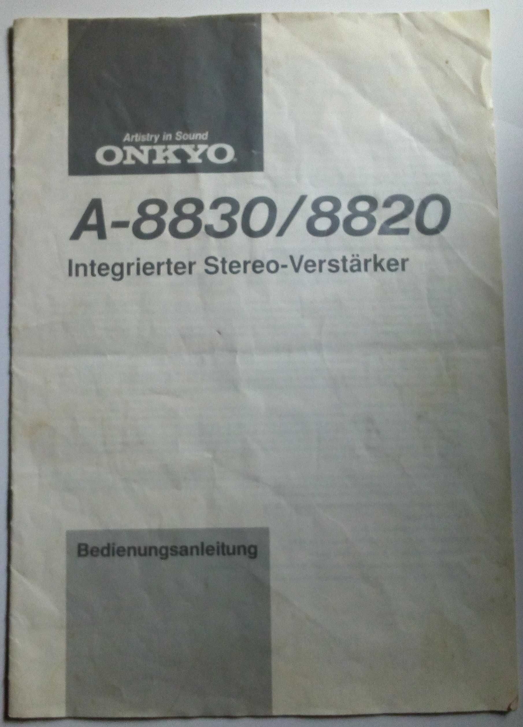 Продам усилитель Onkyo Integrated A-8830