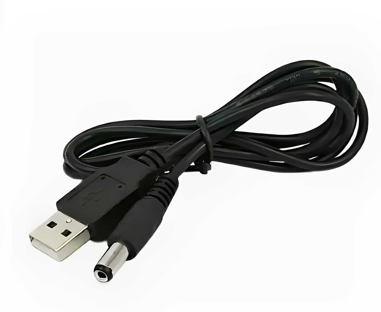 Кабель питания для роутера 5V от павербанка USB-DC / Шнур для роутера