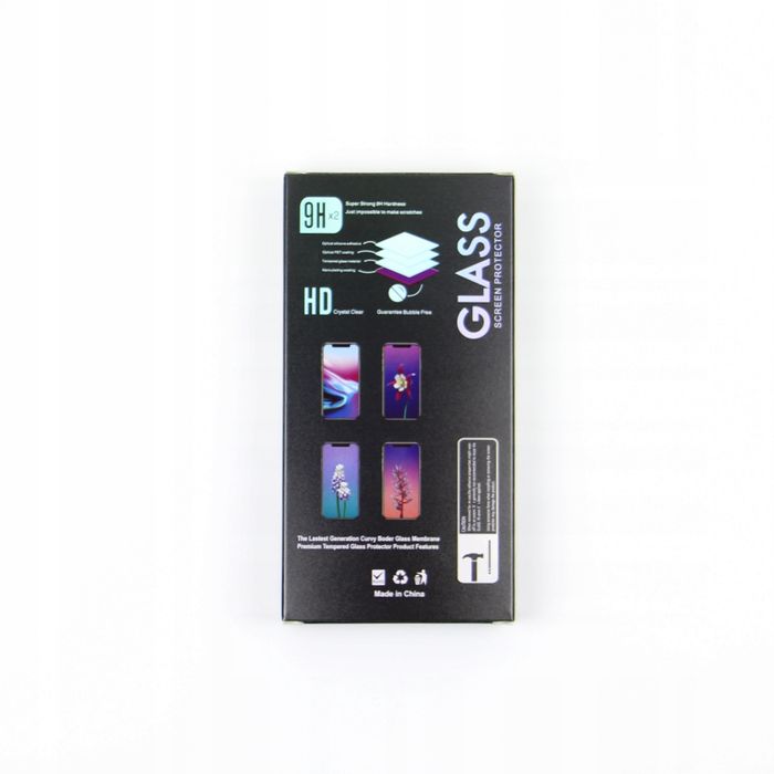 Szkło Hartowane 6D Do Samsung Galaxy S24 Fe Czarna Ramka
