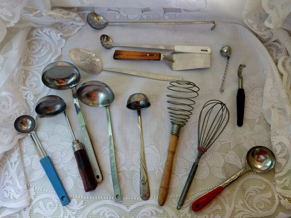 Добротная кухонная утварь времён ссср в кондитерской и кулинарии