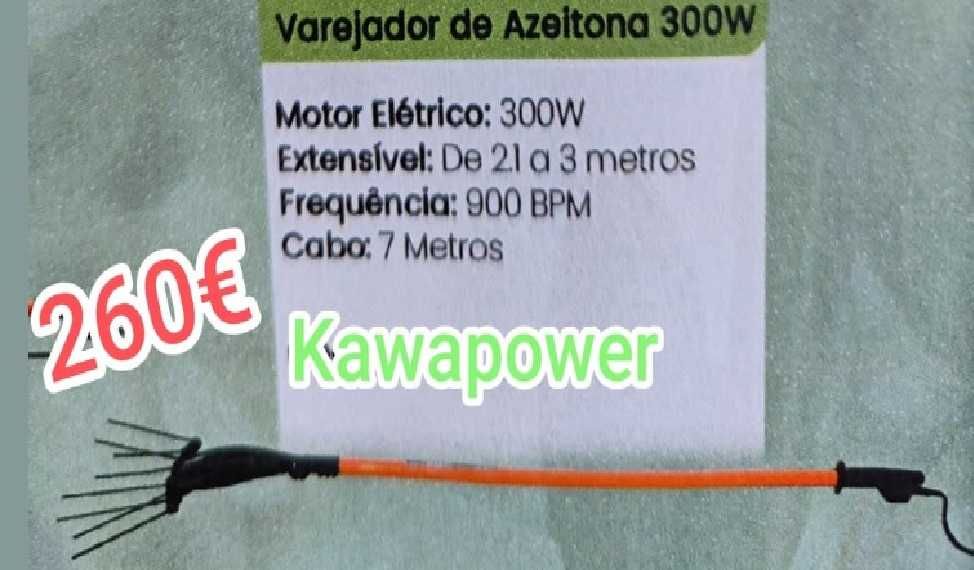 Varejador de Azeitona a Bateria 300w