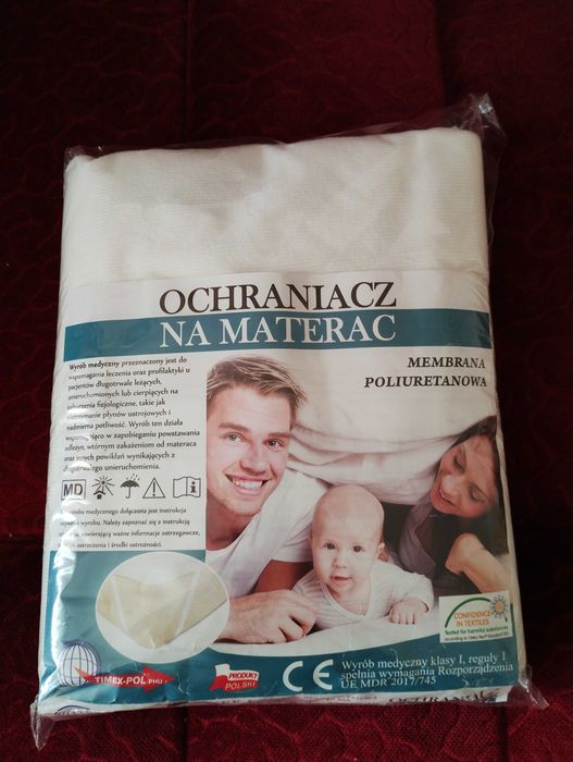 ochraniacz na materac nie przemakalny  2 szt